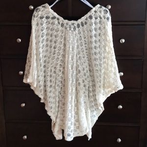 RVCA Poncho Style Top NWOT Sz XS/S